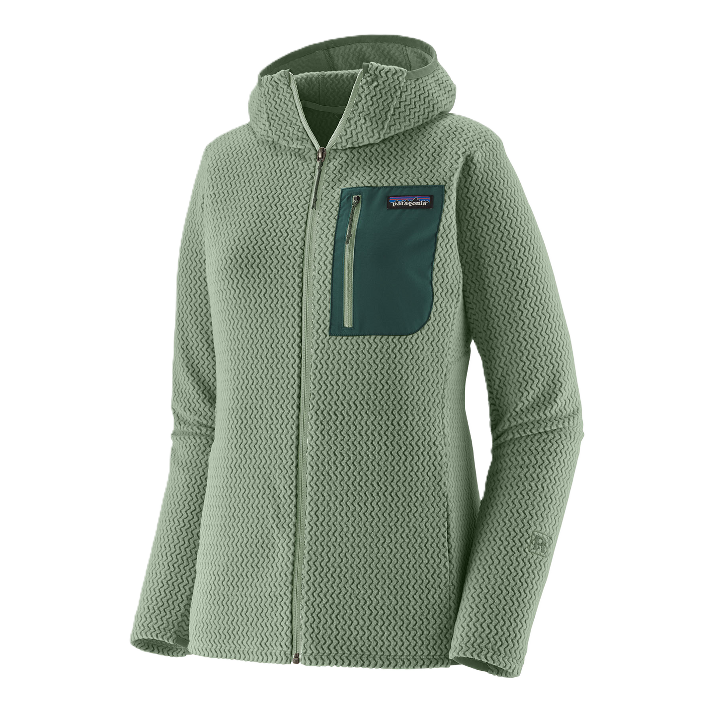 Patagonia R1 Air Full-Zip Hoody Damen Ellwood Green Bild 1