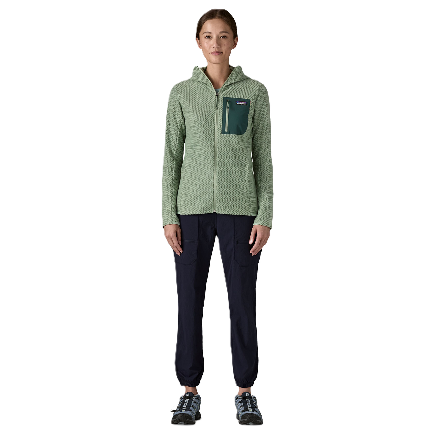 
                  
                    Patagonia R1 Air Full-Zip Hoody Damen Ellwood Green Bild 5
                  
                