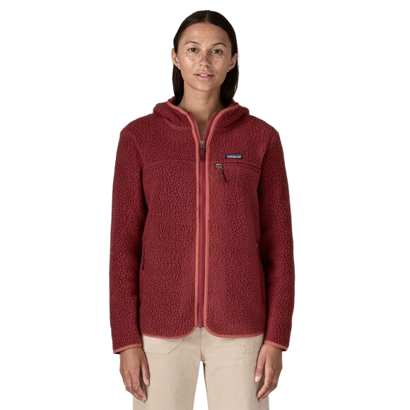 Patagonia Retro Pile Fleece Hoody Damen Sequoia Red Bild 2