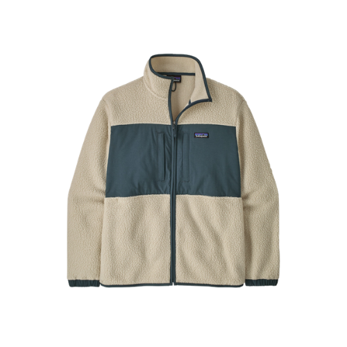 Patagonia Retro Pile Patch Fleece Jacke Herren Pelican Bild 1