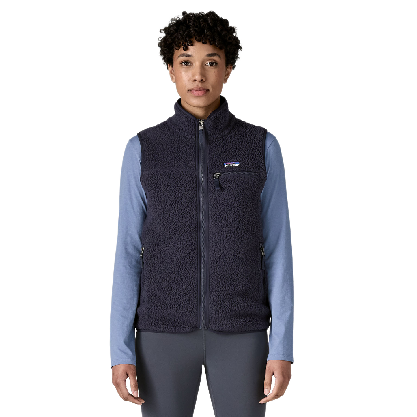 Patagonia Retro Pile Weste Damen Sunken Blue Bild 2