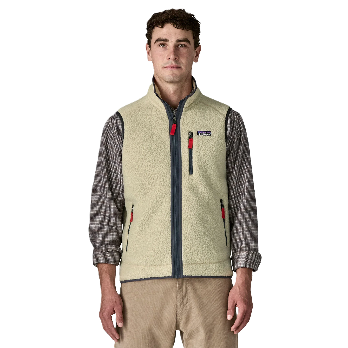 Patagonia Retro Pile Weste Herren Pelican w/Smolder Blue Bild 2