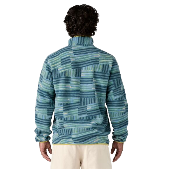 Patagonia Snap-T Fleece Herren Quilty Fitz: Wetland Blue Bild 3