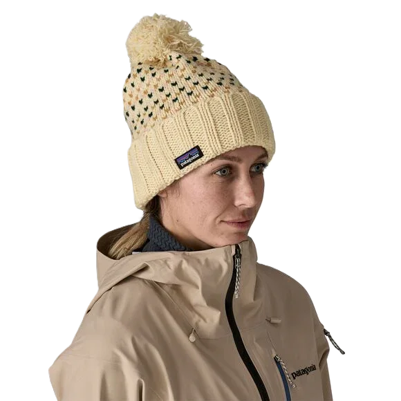 Patagonia Snowbelle Beanie Unisex Confetti: Natural Bild 2