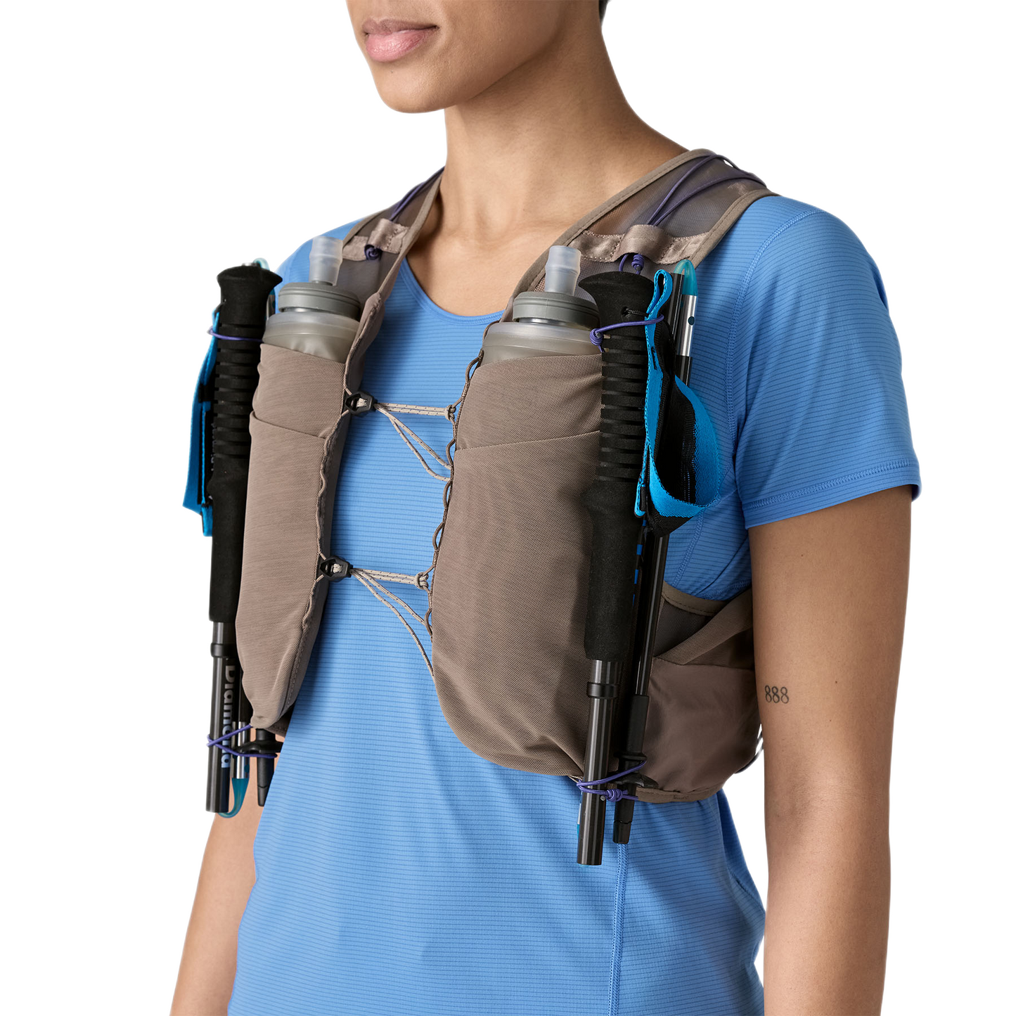 
                  
                    Patagonia Trailrunning Veste Slope Runner Vest Unisex Seabird Grey Bild 5
                  
                