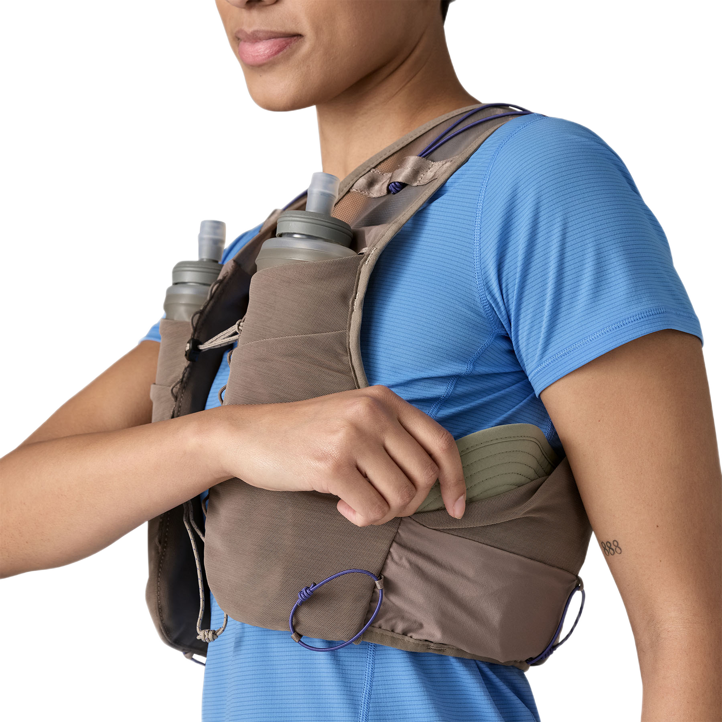 
                  
                    Patagonia Trailrunning Veste Slope Runner Vest Unisex Seabird Grey Bild 6
                  
                