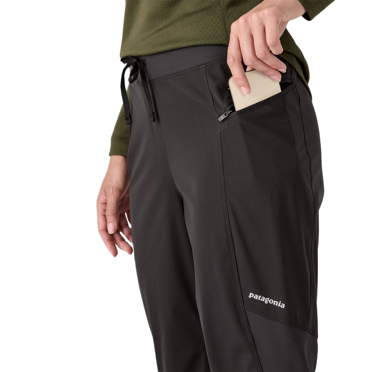 Patagonia Wind Shield Pants Damen Black Bild 5