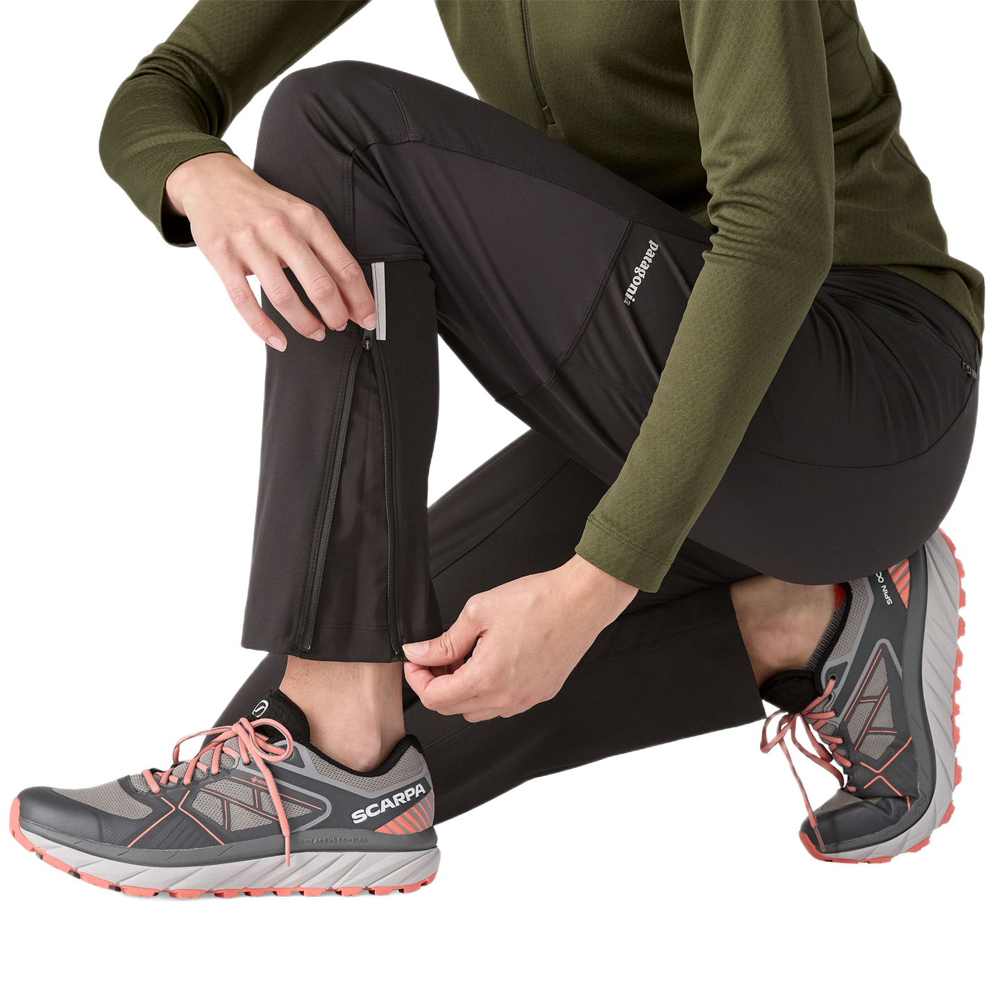 Patagonia Wind Shield Pants Damen Black Bild 6