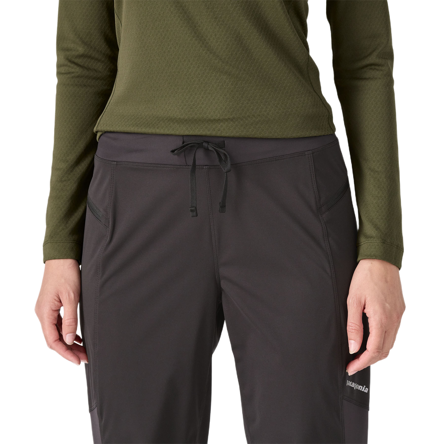 Patagonia Wind Shield Pants Damen Black Bild 7