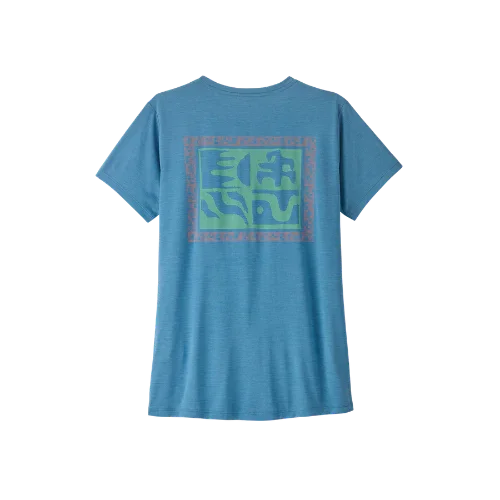 Patagonia Women's Capilene® Cool Daily Shirt Damen Shore Blue - Light Shore Blue Bild 2