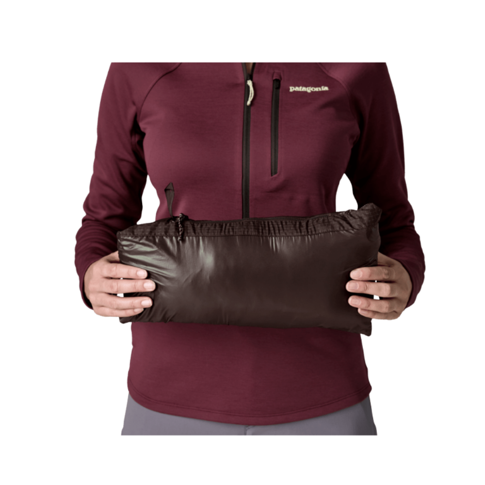 Patagonia Women's Durable Down Hoody Damen Den Brown Bild 11
