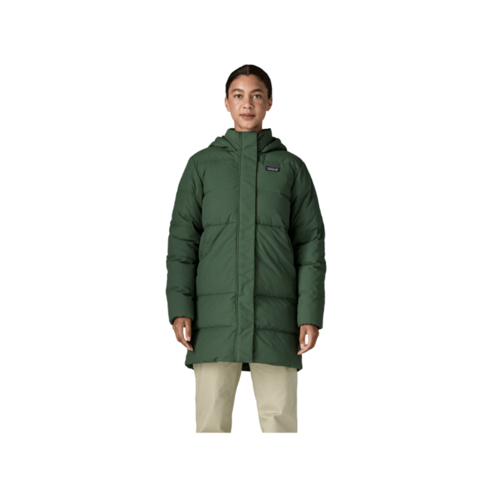 Patagonia Women's Sisar Down Parka Damen Canopy Green Bild 1