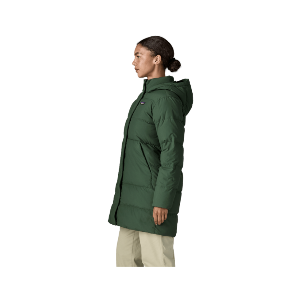 Patagonia Women's Sisar Down Parka Damen Canopy Green Bild 3