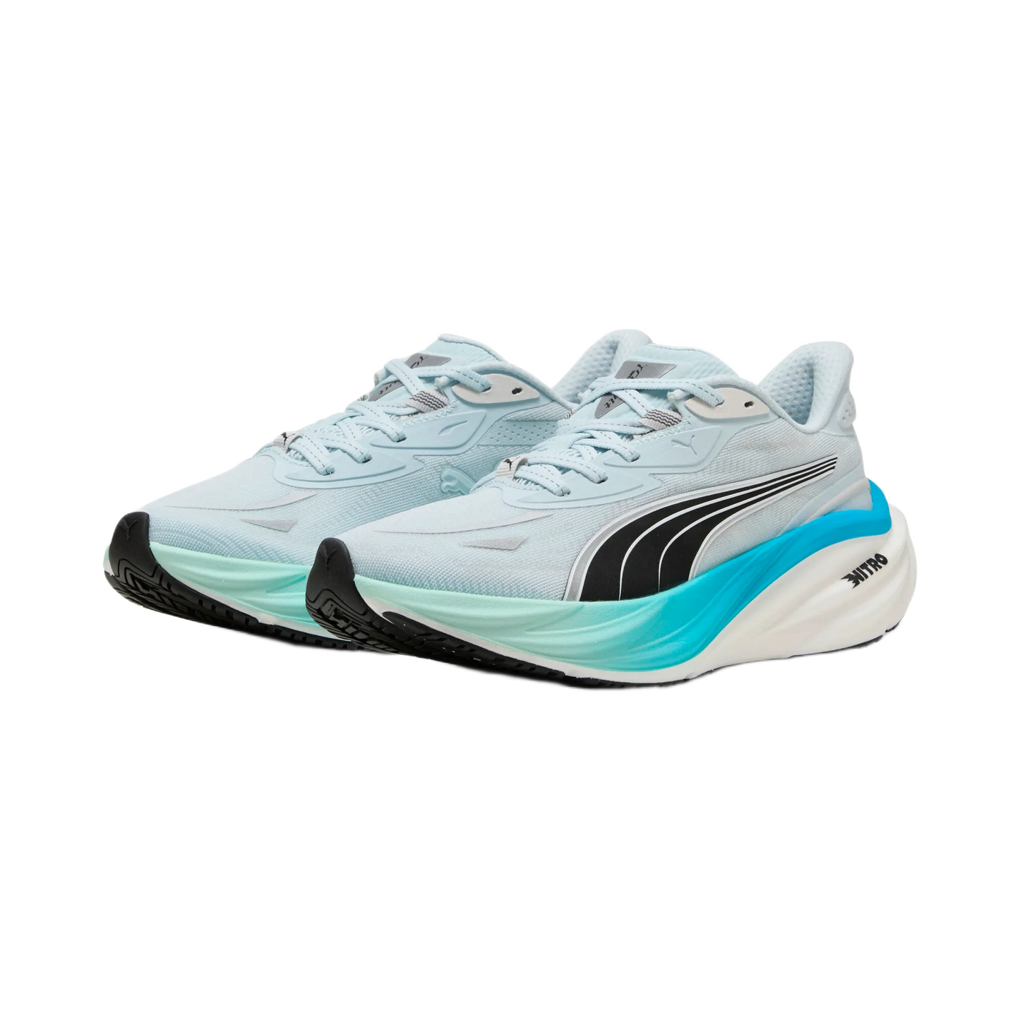 Puma Result NITRO Damen (Sea Glass-Speed Blue) PUMA WHITE Bild 1