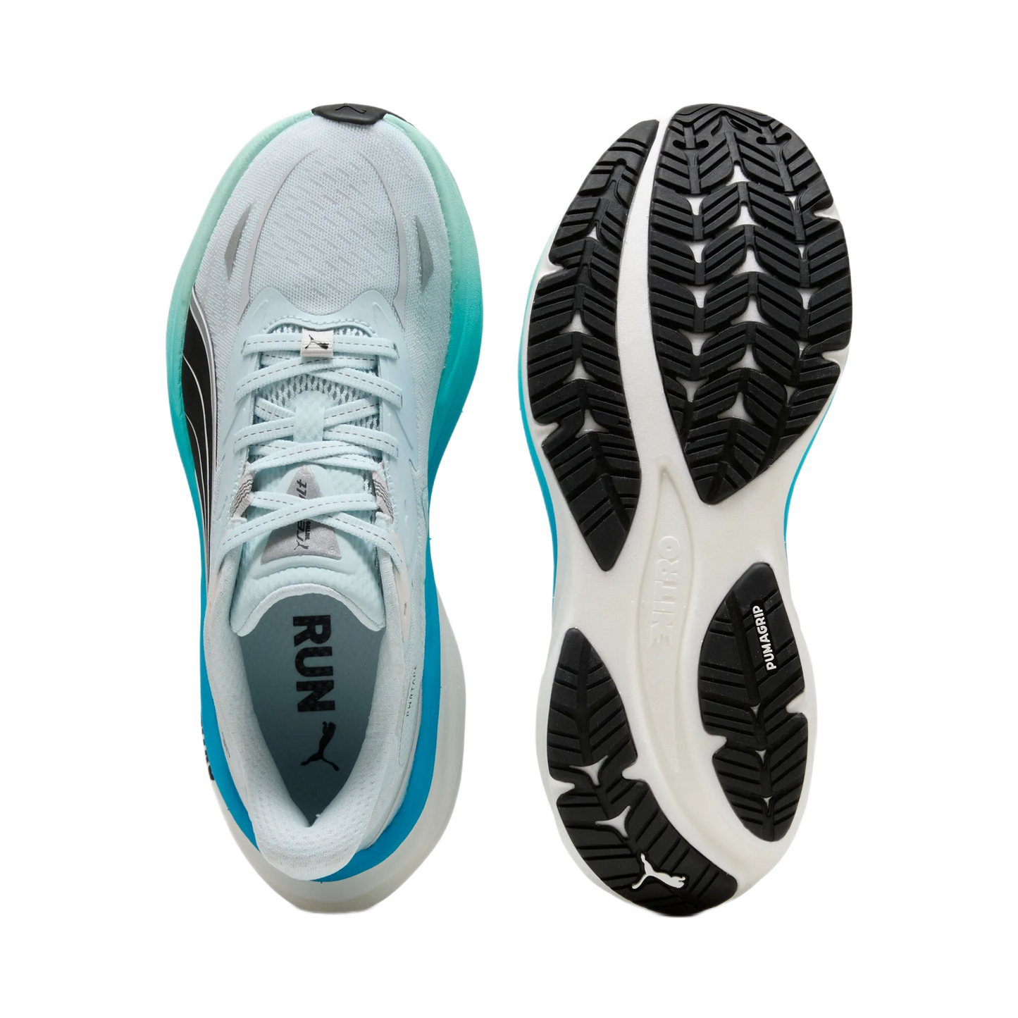 Puma Result NITRO Damen (Sea Glass-Speed Blue) PUMA WHITE Bild 3