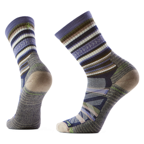 Smartwool Wandersocken Light Cushion Crew mit Panorama-Print Herren / Unisex NIGHTFALL BLUE Bild 1