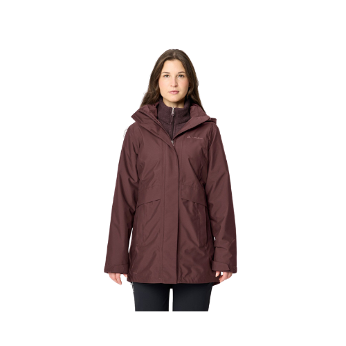 Vaude Idris IV 3in1 Parka Damen dark oak uni Bild 1