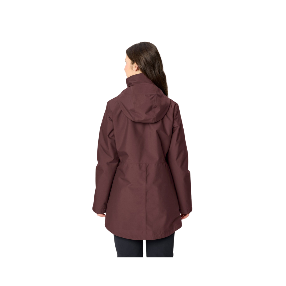 Vaude Idris IV 3in1 Parka Damen dark oak uni Bild 3