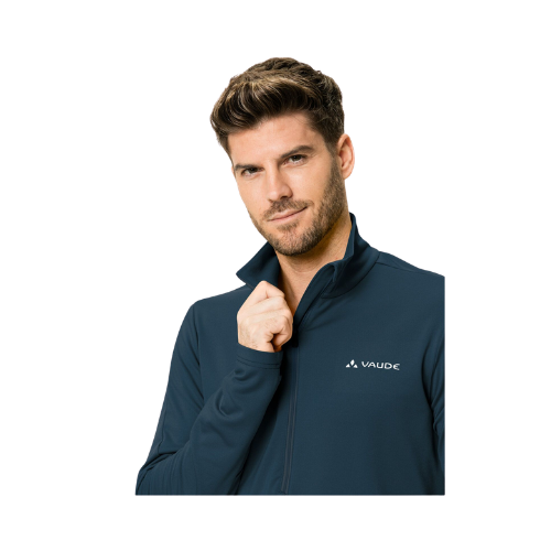 Vaude Livigno Halfzip II Fleece-Pullover Herren dark sea Bild 3