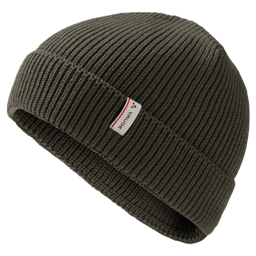 Vaude Manukau Strickmütze Beanie khaki Bild 1