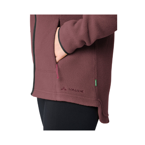 Vaude Neyland II Fleece Hoodie Damen ruby dusk Bild 4