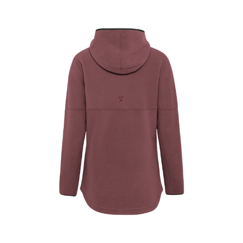 Vaude Neyland II Fleece Hoodie Damen ruby dusk Bild 6