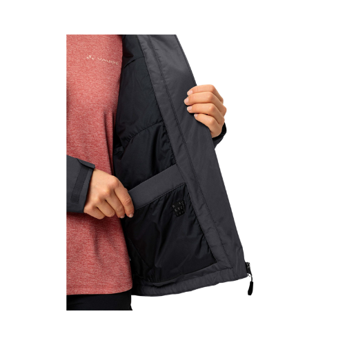 Vaude Rosemoor wattierte Winterjacke Damen PHANTOM BLACK Bild 6