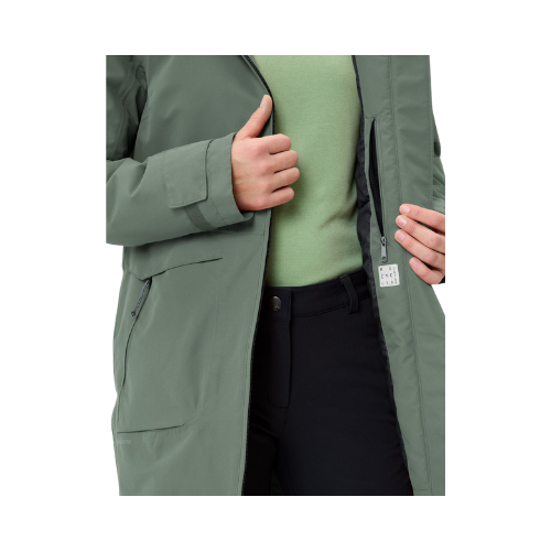 Vaude Skomer III Winter Parka Damen agave Bild 5